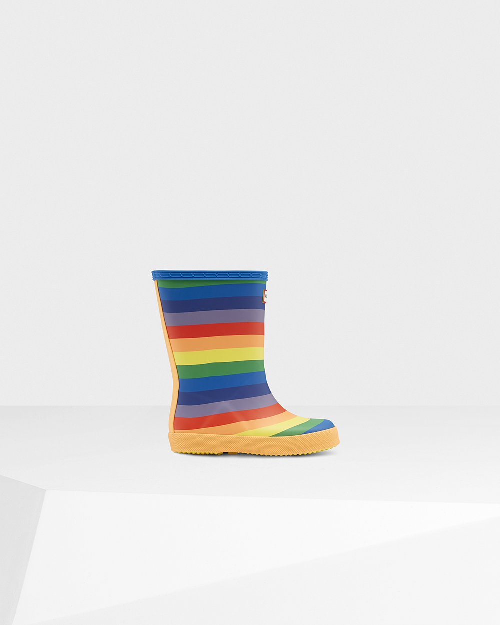 Kids Hunter Original First Classic Rainbow | Rain Boots Multicolor | NZ-31745-ZBUN